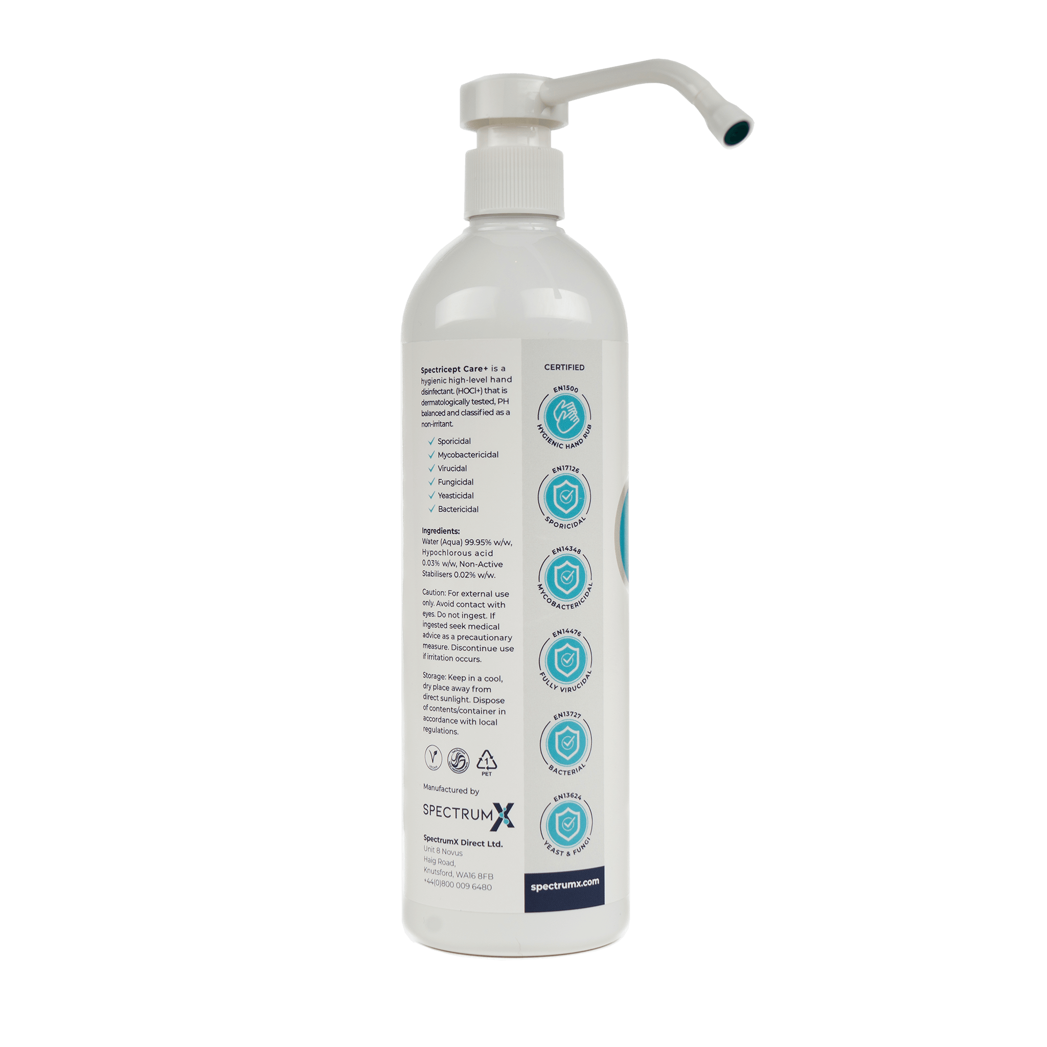 Spectricept™ CARE+ HAND 500ml