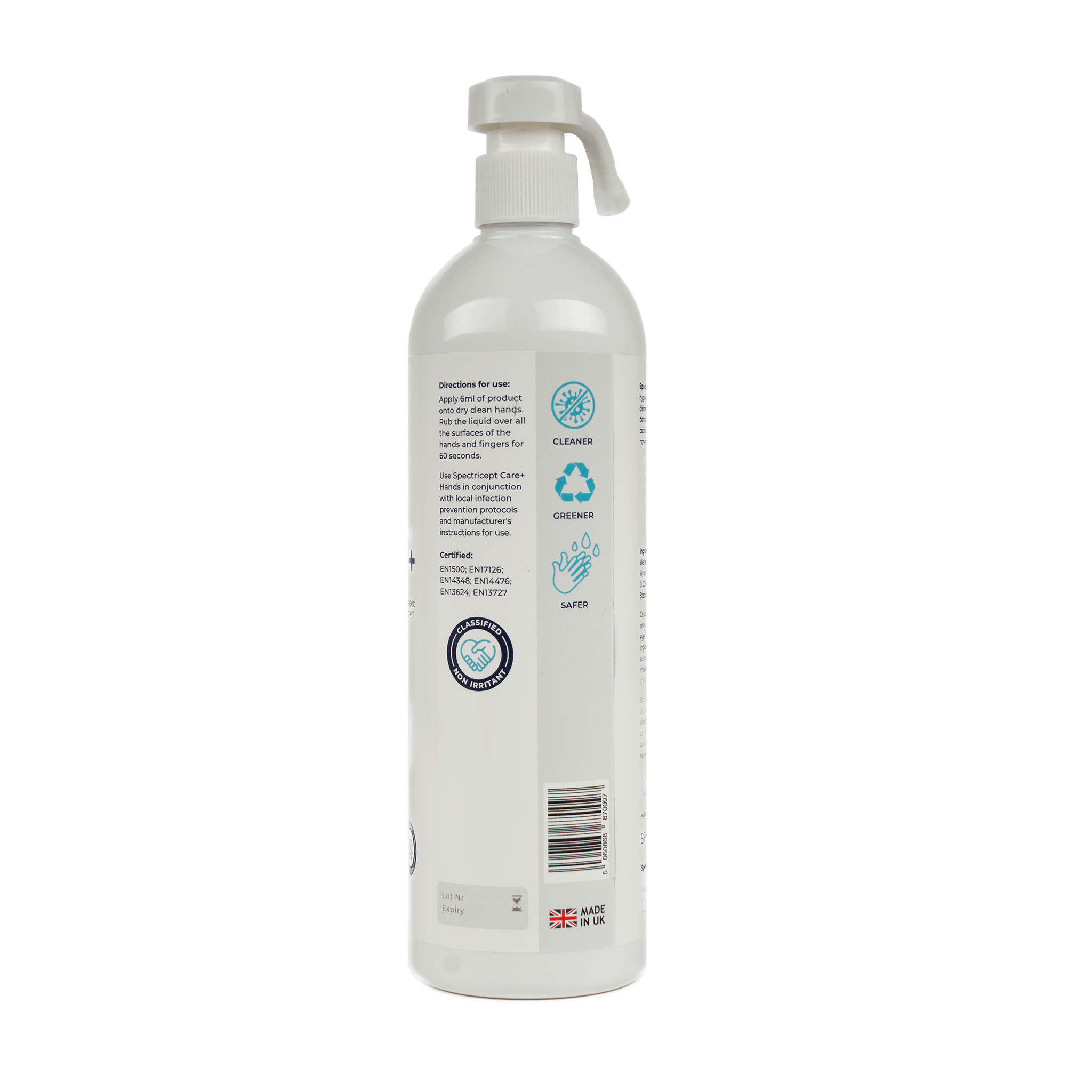 Spectricept™ CARE+ HAND 500ml