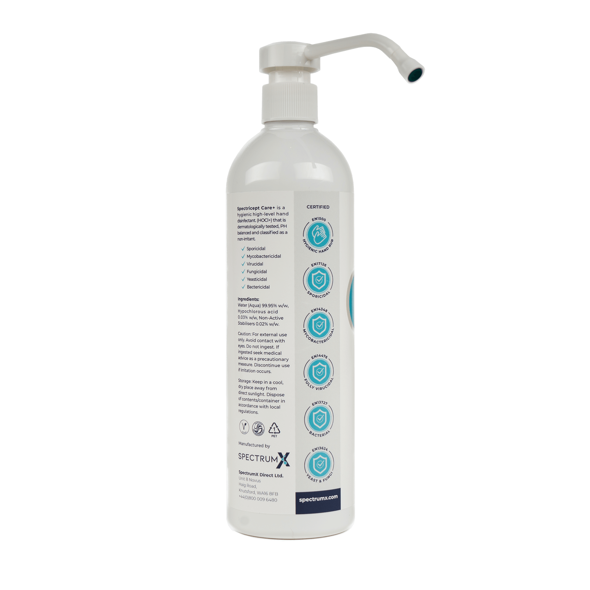 Spectricept™ CARE+ HAND 500ml